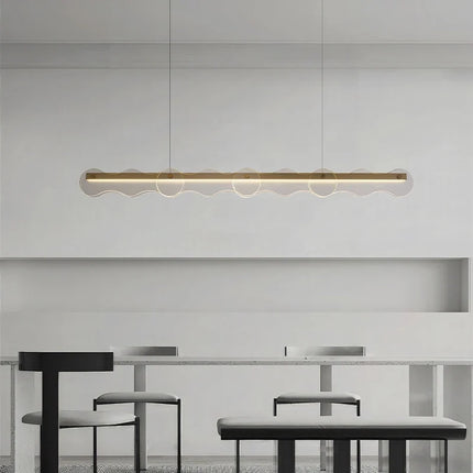 Lustre en verre pour ambiance moderne et élégante — LZ4X9T2