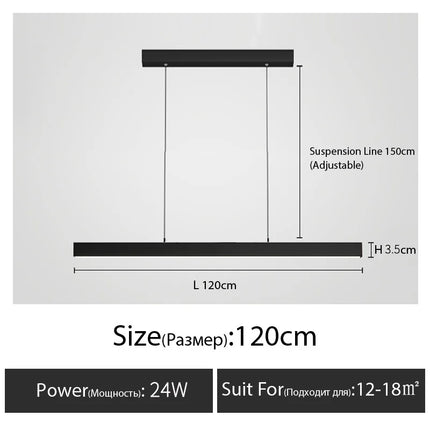 Plafonnier LED suspendu au design nordique moderne pour intérieur — LZ4X9QJ