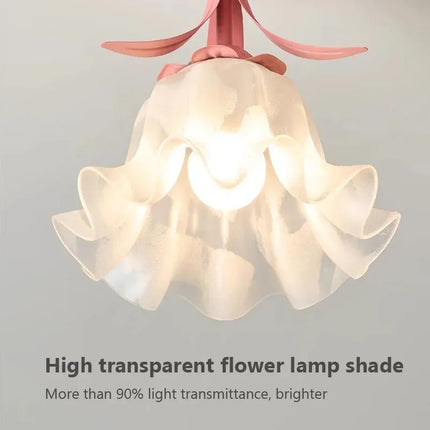 Plafonnier moderne au design élégant motif floral pour intérieur — LZ4X9T