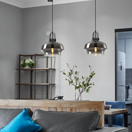 Suspension nordique en verre pour décoration intérieure moderne — LZ4X9T