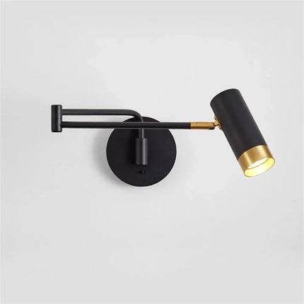 Applique murale LED pivotante avec interrupteur et bras flexible — LZ4X9T