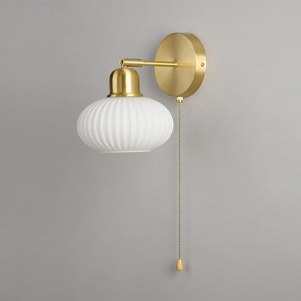 Applique murale LED avec abat-jour blanc style Japan — LZ4R9XQ