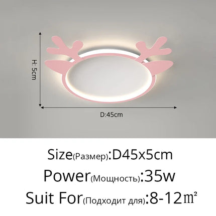 plafonnier led moderne pour éclairage intérieur décoratif