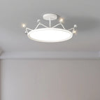 Blanc D50x20cm 45W / Intensité variable avec télécommande