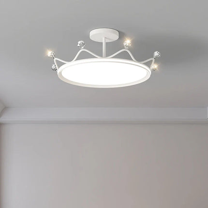 Plafonnier couronne pour chambre enfant avec protection des yeux — LZ4X9T