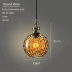 Rond 25 cm Ambre