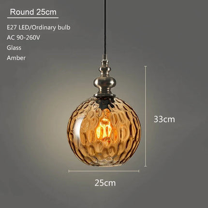 Suspension en verre au design moderne pour décoration intérieure — LZ4X9P