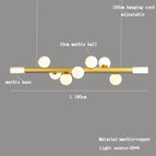 L 180cm / Lumière chaude