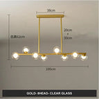 Or 8 bras Transparent / Blanc chaud