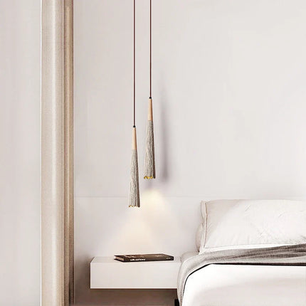 Suspension en ciment style wabi-sabi pour décoration intérieure moderne — LZ4X9P2