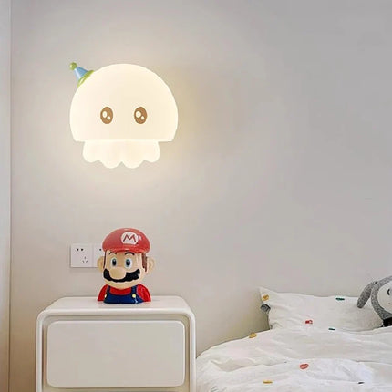 Lampe de chevet poulpe mignon pour chambre enfant, décoration créative — LZ4P9XQ