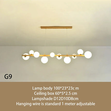 Lustre suspension avec abat-jour en verre décoratif pour maison — LZ4R9XQ