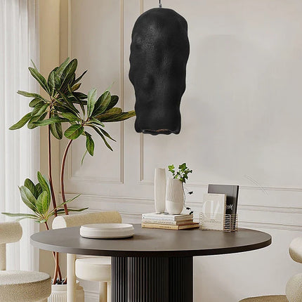 Lustre LED style wabi-sabi japonais pour décoration bar loft — LZ4X9T2