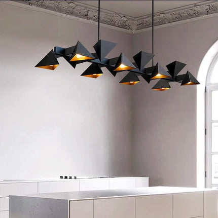 Lustre suspendu moderne LED pour éclairage intérieur salon et salle à manger — LZ4X9T2