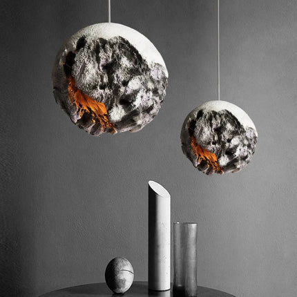 Lustre moderne en forme de lune pour décoration intérieure — LZ4X9P