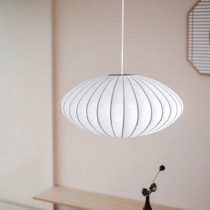 Suspension en soie au style moderne wabi sabi pour intérieur — LZ4X9Q