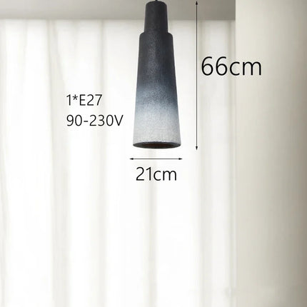 Lustre LED suspension style wabi sabi nordique pour restaurant et bar — LZ4X9T2
