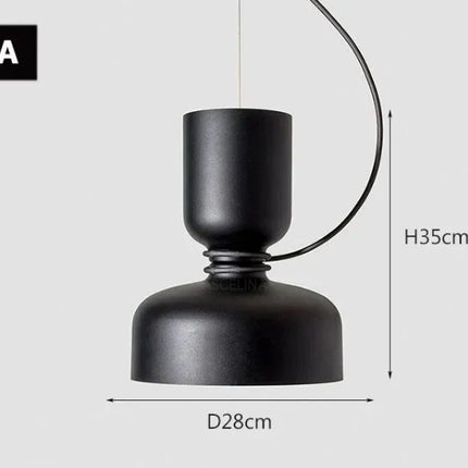 Suspension LED nordique pour décoration intérieure créative — LZ4X9P