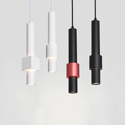Lustre cylindrique pour décoration industrielle élégante — LZ4X9TQ