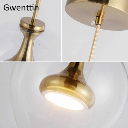Suspension en verre au design moderne pour décoration intérieure — LZ4X9T