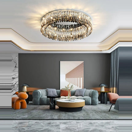 Lustre LED en cristal au design moderne pour intérieur — LZ4X9T2