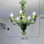 5 lumières vertes
