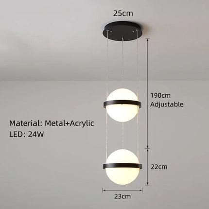 Lustre moderne DIY LED avec pot de fleurs pour jardin céleste — LZ4P9XQ