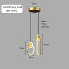 Or Long Rond / Lumière chaude