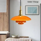 Orange doré / P28,5cm / Hors ampoule