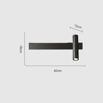 Applique murale design moderne en cuivre minimaliste — LZ4X9P