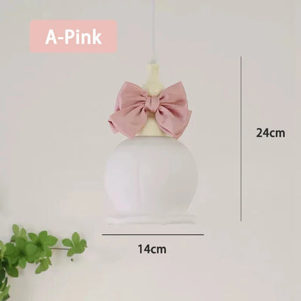 Suspension romantique pour enfants avec abat-jour en verre — LZ4XJ9