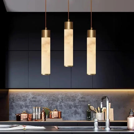 Lustre nordique moderne en marbre pour décoration intérieure — LZ4X9P
