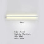 60cm-Blanc / Lumière naturelle