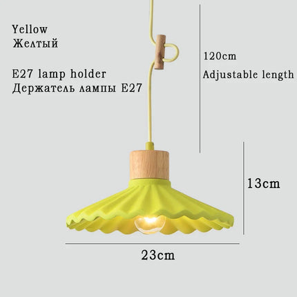 Suspension colorée style nordique moderne macaron — LZ4X9P