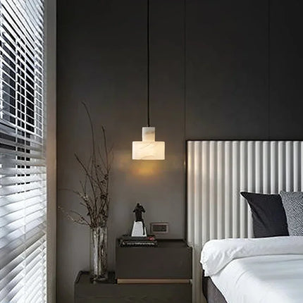 Suspension élégante en marbre pour éclairage intérieur moderne — LZ4X9T