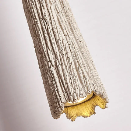 Suspension en ciment style wabi-sabi pour décoration intérieure moderne — LZ4X9P2