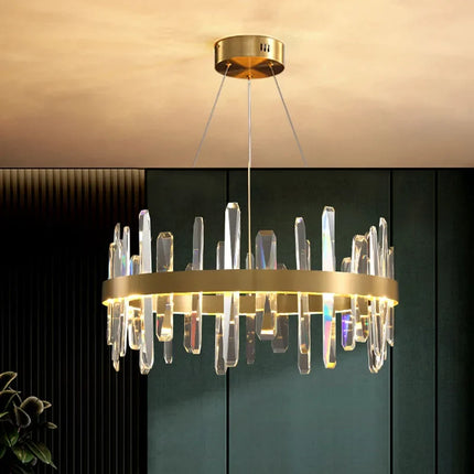 Lustre LED en cristal au design moderne pour intérieur — LZ4P9XQ