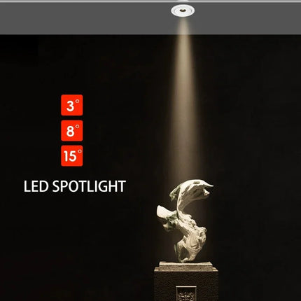 Spot LED ultra fin à faisceau orientable pour éclairage intérieur — LZ4P9XJ