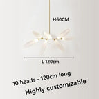 10 têtes-L120cm / Lumière froide