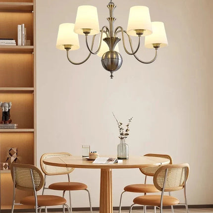Lustre rétro français style Bauhaus pour décoration élégante — LZ4X9T2