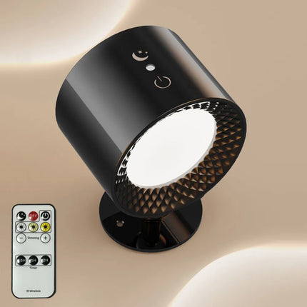 Applique murale LED rechargeable sans fil avec télécommande et chargement USB — LZ4X9T2