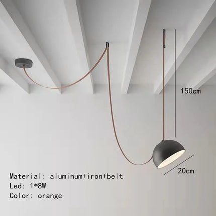 Suspension en cuir synthétique pour bureau et magasin — LZ4G7X