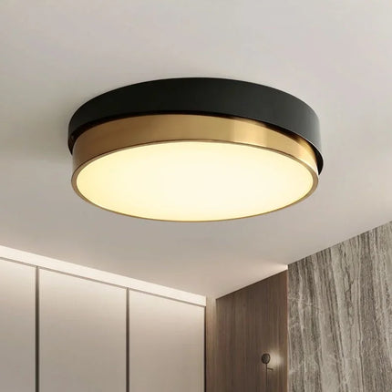 Lustre LED doré moderne pour éclairage intérieur de luxe — LZ4XJ9