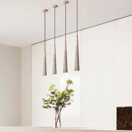 Suspension en ciment style wabi-sabi pour décoration intérieure moderne — LZ4X9P2