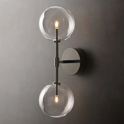 Applique murale en verre au style nordique rétro pour décoration intérieure — LZ4X9J