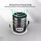 W Black / Warmwhitelight3000K / CHINA | 3W 40mmhole