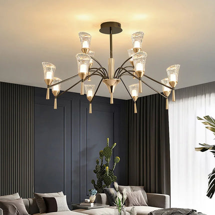Lustre suspension moderne pour éclairage intérieur élégant — LZ4X9P