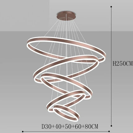 Lustre suspension moderne pour salon et salle à manger — LZ4X9T