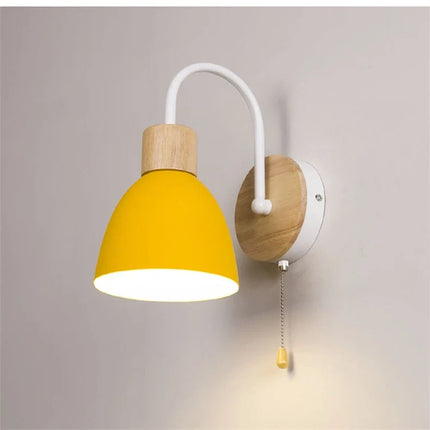 Applique murale nordique moderne macaron avec interrupteur LED — LZ4X9P2