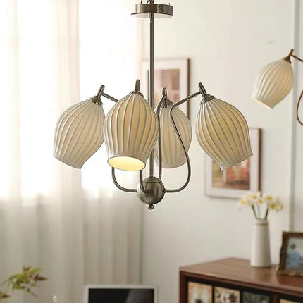 Lustre Bauhaus en céramique pour intérieur moderne et élégant — LZ4X9P